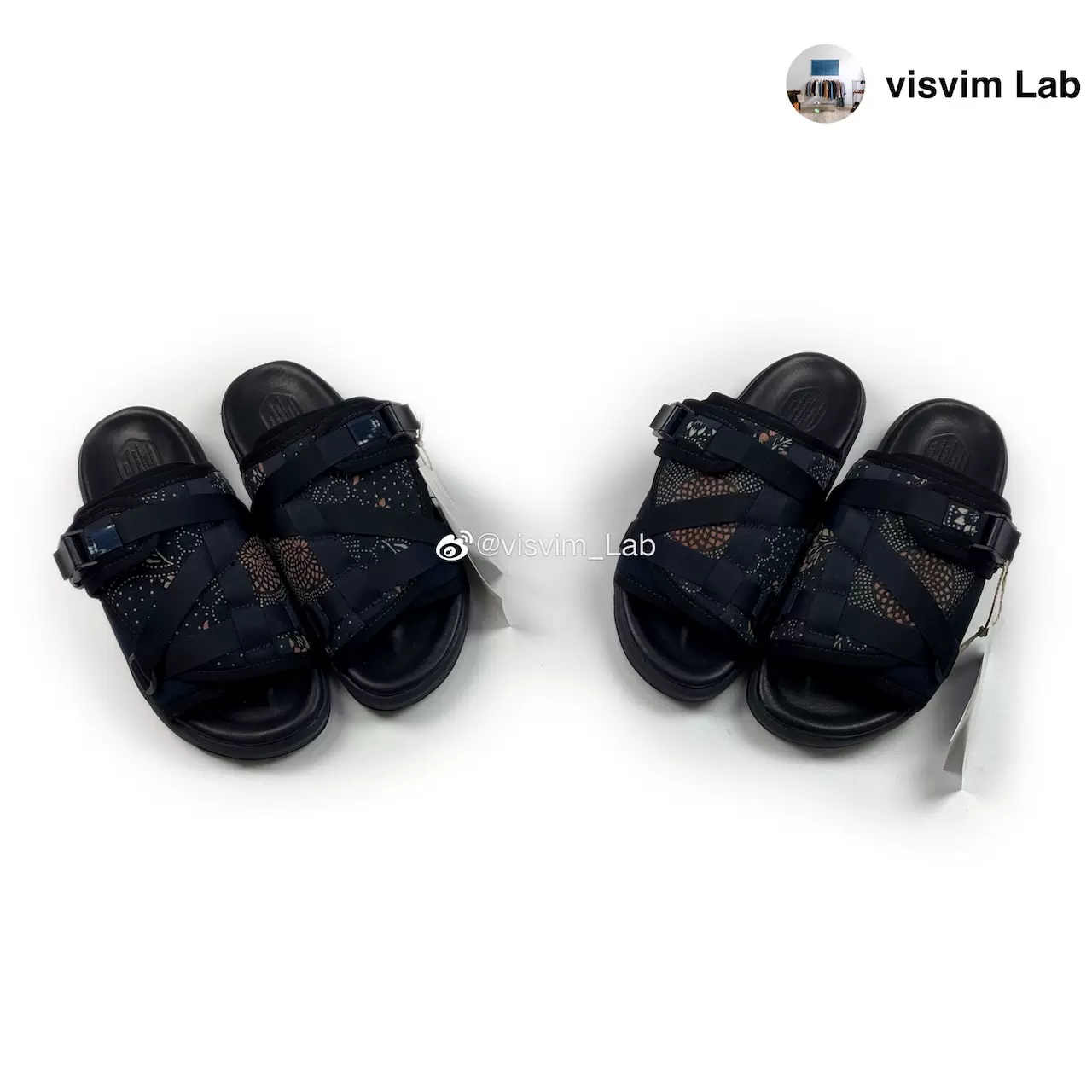 现货』visvim ICT CHRISTO KOFU 22款日本古布花面包拖鞋-Taobao