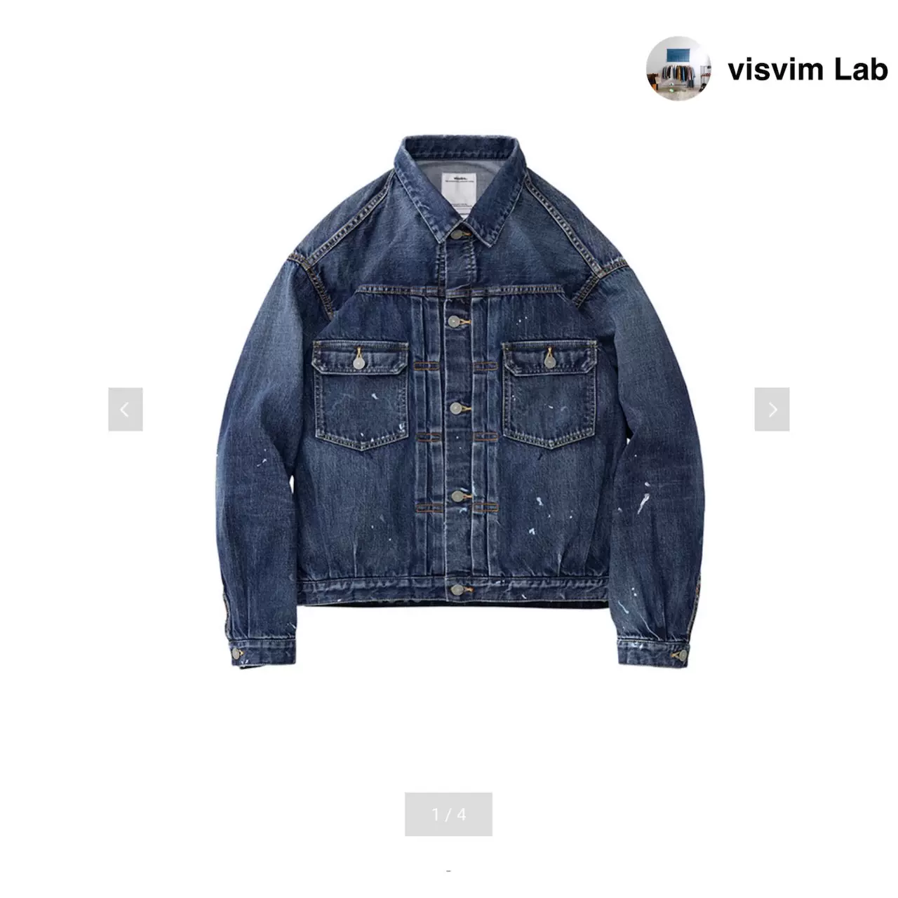 visvim SS 101 DOWN JKT DMGD 新品未使用