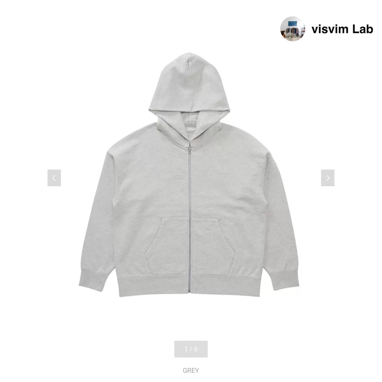 visvim ULTIMATE JV HOODIE F.Z. サイズ4 visvim ULTIMATE JV HOODIE F.Z. サイズ4