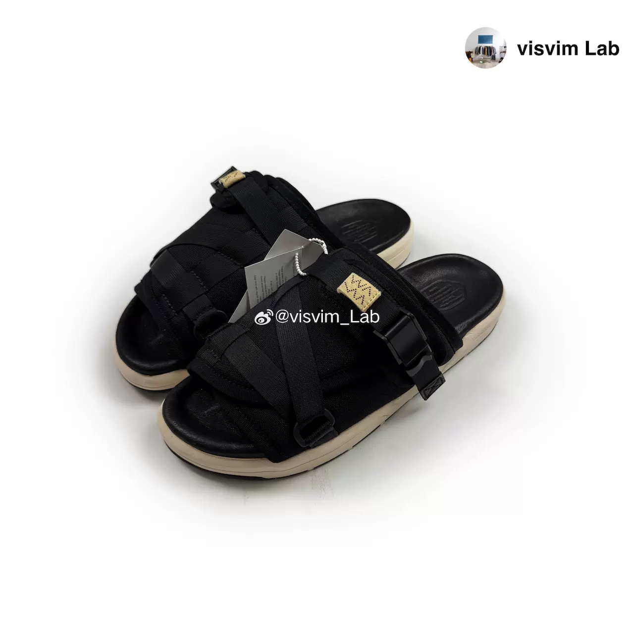 靴 visvim HANA SANDAL-FOLK black visvim Spring/Summer 2018 Hana