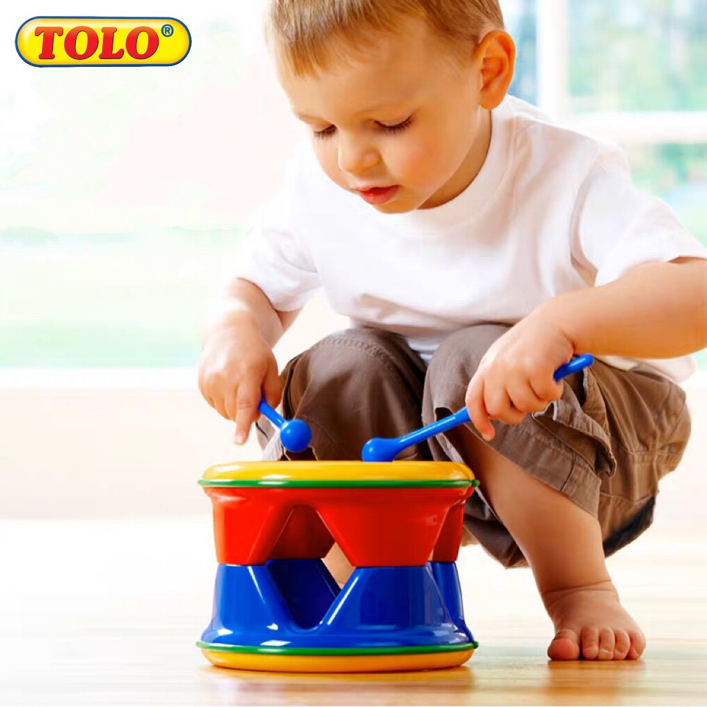 Tolo Baby Snare Drum Toy Children's Orff Percussion Instrument Baby ...