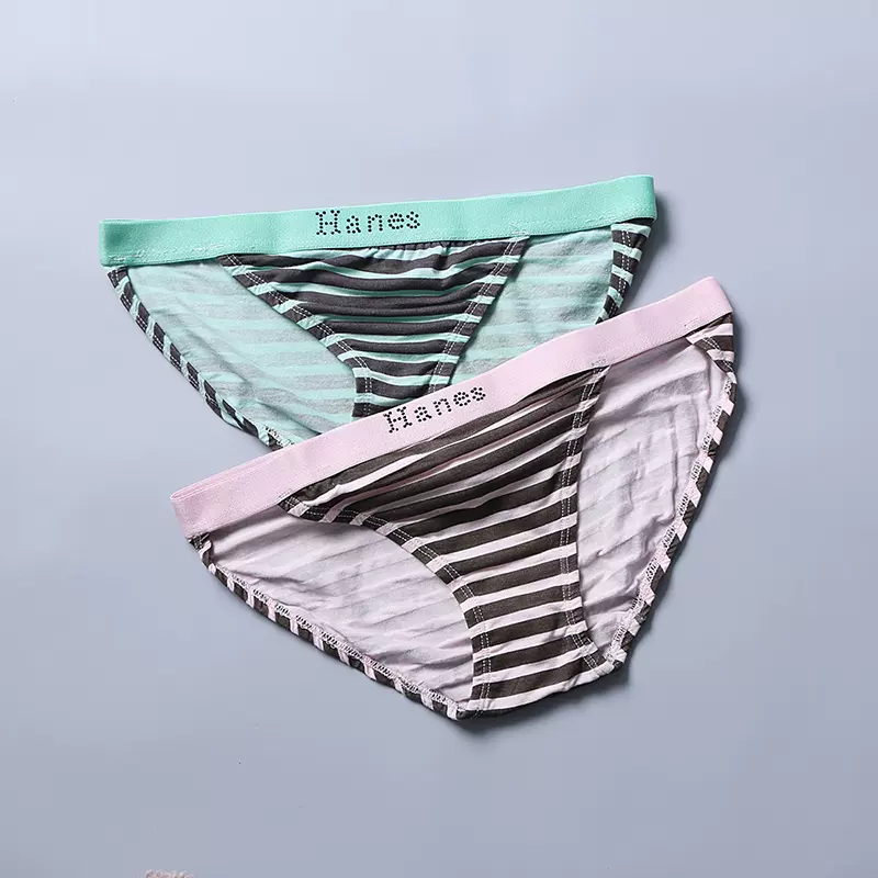 Hanes Striped Panties