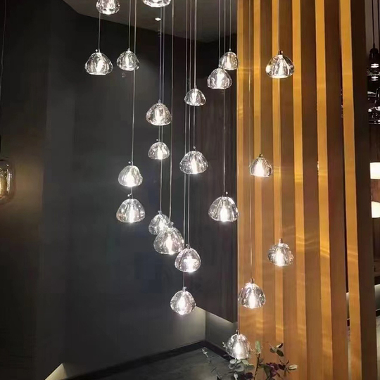 シャンデリア 照明 クリスタルドロップ ライト ランプ ガラスドロップ 5灯 シャンデリア 照明 クリスタルドロップ ライト ランプ ガラス