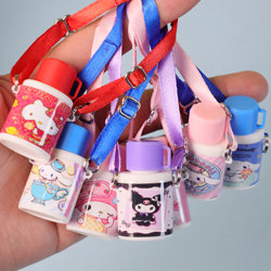 Miniature 1/6 Scale Toy Pocket Crossbody Water Bottle Scene Prop Photography Prop Dollhouse Accessory Landscaping Decoration