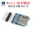 3.3V Mini Micro SD thẻ mô-đun Mini TF đầu đọc/ghi thẻ MicroSD bảng mạch bộ chuyển đổi