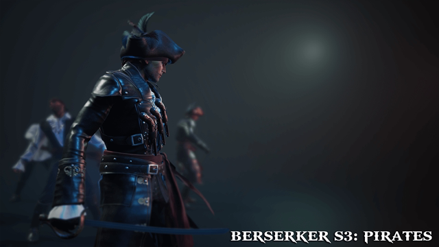 UE4 Unreal 5BerserkerS3: Pirates game pirate character model