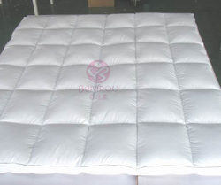 Five-Star Hotel 95% White Goose down down Mattress Double Layer Soft and Odorless Double Mattress Quilt Sofa Cushion
