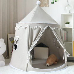 Large Space Children's Tent Portable Indoor Boys and Girls Toy Playhouse Castle Small House
