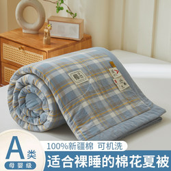 Luyayou Xinjiang Cotton Pure Cotton Summer Quilt, All-Cotton, Machine Washable, Air-Conditioning Quilt, Thin Summer Quilt