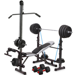 Weightlifting Bench, Bench Press Machine, Barbell Bench, Squat Rack, Barbell Stand, Deadlift Bench, Dumbbell Bench, Barbell Set for Home Use