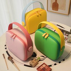 Dopamine Travel Cosmetic Bag for Women, Portable Large-Capacity Waterproof Toiletry Bag, Travel Supplies Storage Bag