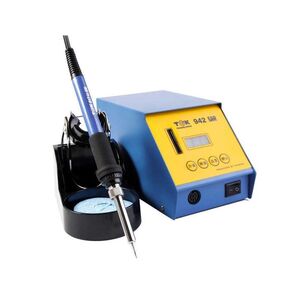 
Hot selling 936 constant temperature soldering iron set 60W temperature adjustment 942 welding station lead mobile phone repair tin soldering welding household