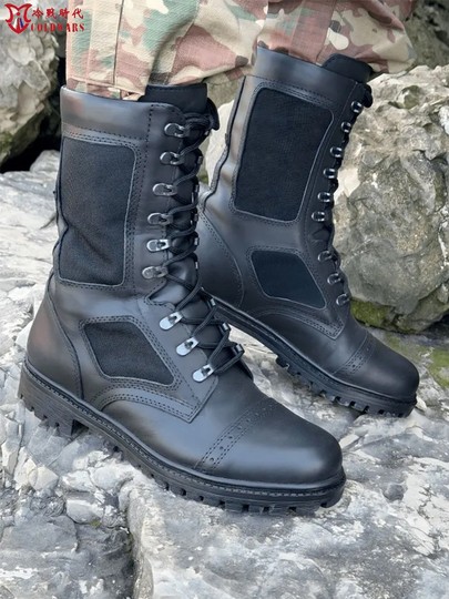 Cold War Russian VKBO Tactical Combat Boots - Original Military Issue