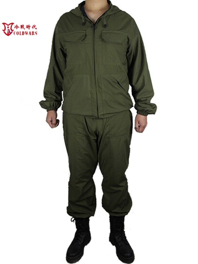 冷戦時代ロシア軍 KMX 戦闘服 - グリーン