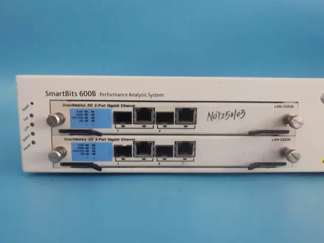 SPIRENT思博伦Smartbits600B以太网测试仪LAN-3320Ax2二手RFC2544 