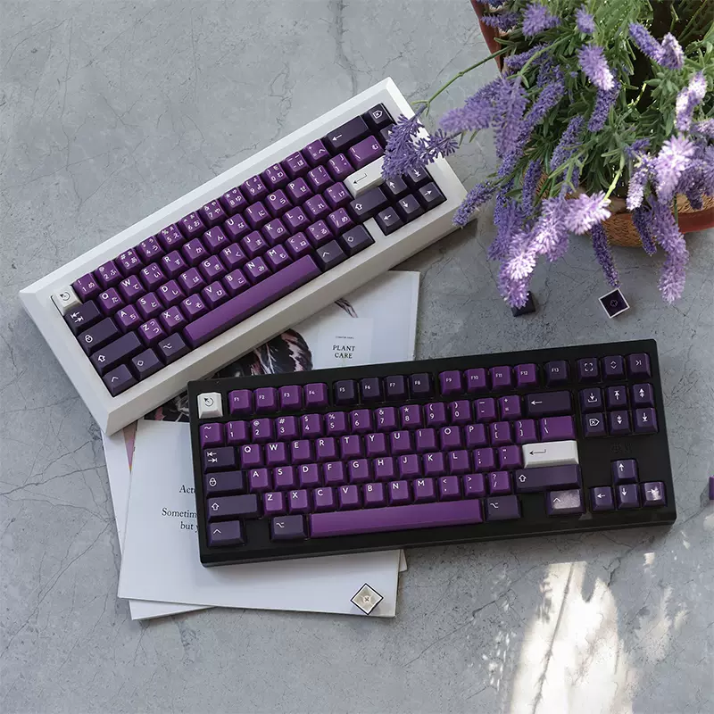 PBTFans Purpurite キーキャップ PBTFans Purpurite キーキャップ PBTFans Purpurite キーキャップ