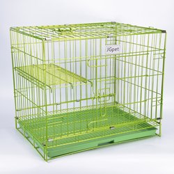 Dog Cage, Reinforced and Foldable, for Small to Medium-Sized Dogs, with Toilet, Suitable for Teddy, Corgi, Multi-Layer Cat Cage, Rabbit Cage, Nano-Coated Cage