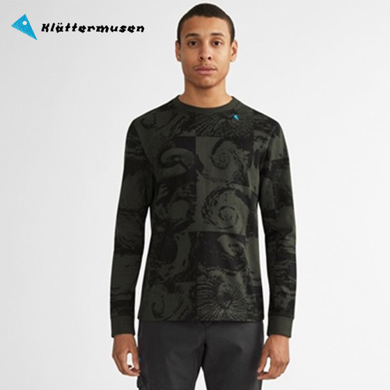 
Klattermaten climbing rat, casual long-sleeved sweatshirt T-shirt, men's life tree 20672M