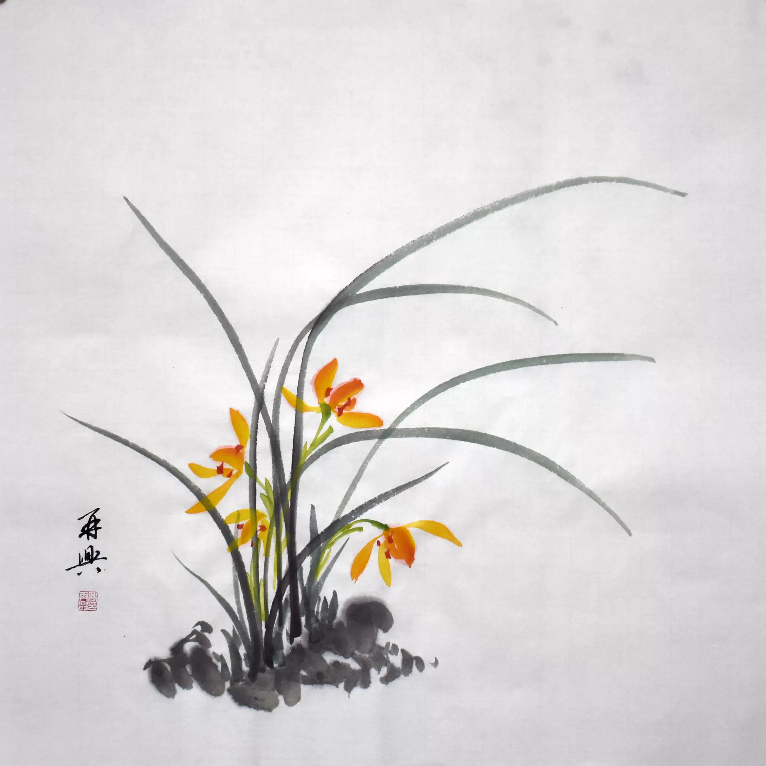 山水尺三尺 靭生画 960px-清_朱耷_(八大山人)_山水