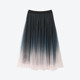 Fairy mesh gradient pink skirt Sweet winter autumn and winter mid-length large size tulle skirt A-line skirt
