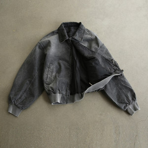 
SOUTHPAW+1 Men's Clothing Store Autumn New Products Youth Daily Workwear Casual Old Washing Cowboy Jacket Jacket