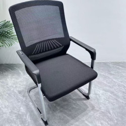 Bow-Shaped Chair Studio Computer Chair Home Office Chair Conference Chair Mahjong Chair Mesh Manager Staff Chair Student Chair