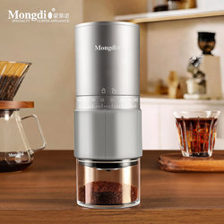 Mongdio Electric Coffee Grinder Steel Core Coffee Bean Grinder Small Household Coffee Grinder Grinding Tool