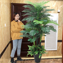 Clothing Store Artificial Flowers, High-End 2025 New Style Living Room Trendy Large Green Plants, Decorative Flowers, Artificial Plants