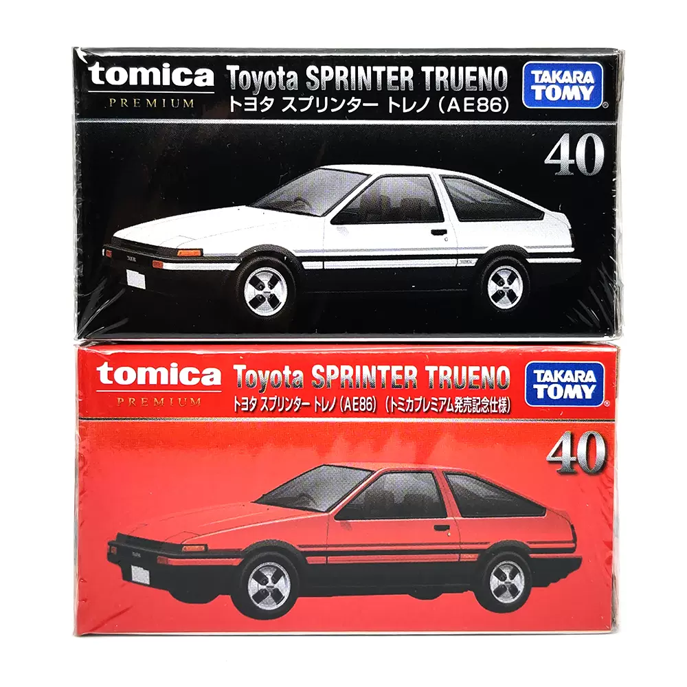 TOMICA多美卡合金车模PREMIUM TP 40 TOYOTA AE86-Taobao