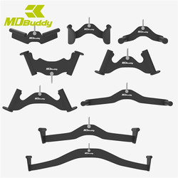 Fitness Pull Back Handle Training Handle Mdbuddy High Pull Rod to Hold Rowing Triceps down Pressure V-Shaped Accessories