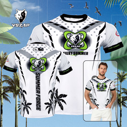 VSZAP quick-drying fighting kickboxing MMA short-sleeved T-shirt for men