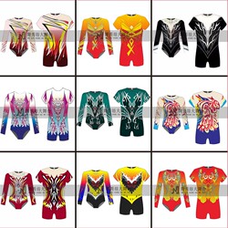 2023 Mixed-Gender Aerobics for Men and Women, Competitive Aerobics Competition Dance Performance Costumes, Art Exam Aerobics Costumes