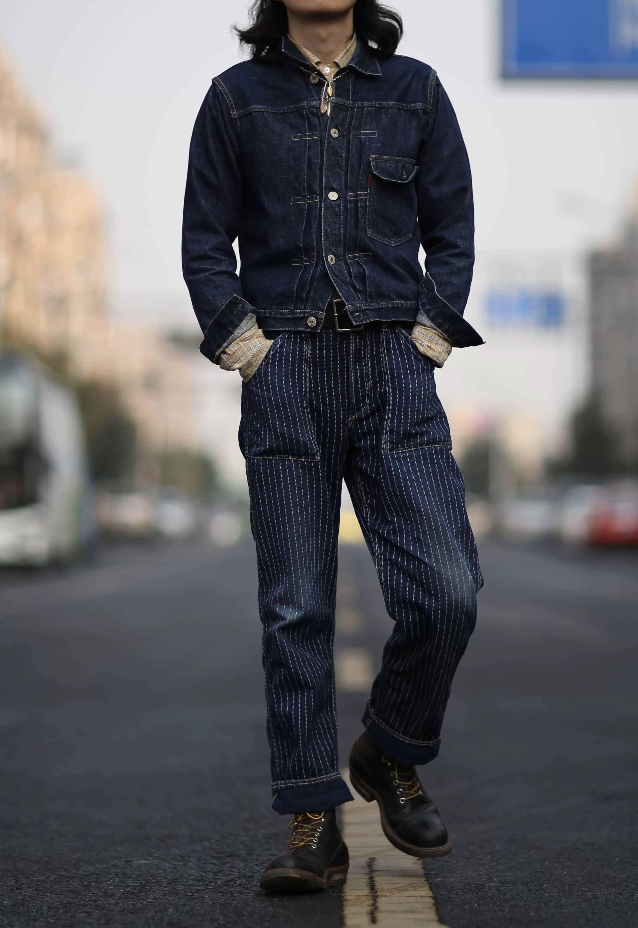 freewheelers LONGSHOREMAN OVERALLS wabash 长裤杭州现货2021-Taobao