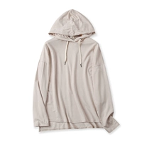 Осенняя толстовка с капюшоном, лонгслив, балахон, базовая футболка, оверсайз