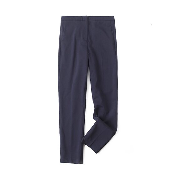 
Fashionable and casual pencil pants, spring new slimming pencil pants, women's solid color outer wear long pants 23023