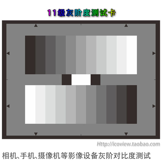 Gray test card brightness contrast gamma dynamic range monitoring ...