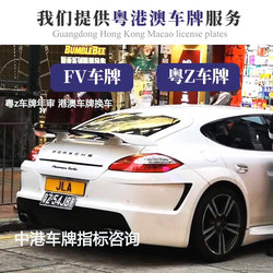 Fv Hong Kong License Plate Application for Guangdong Z Plates, Shenzhen Bay, Hong Kong-Zhuhai-Macau Bridge, and Fu Plate Renewal Services