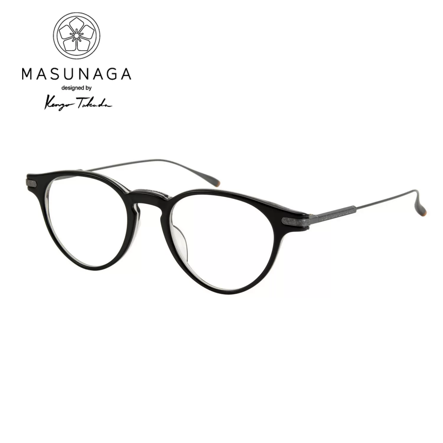 Masunaga Kenzo增永限量眼鏡架日本手造鈦板材圓框apus