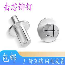Rivet Striking Hammer for Expanding Flat Round Head Stainless Steel Rivets, New Type of Aluminum Rivets with Round Head, American Style Rivets