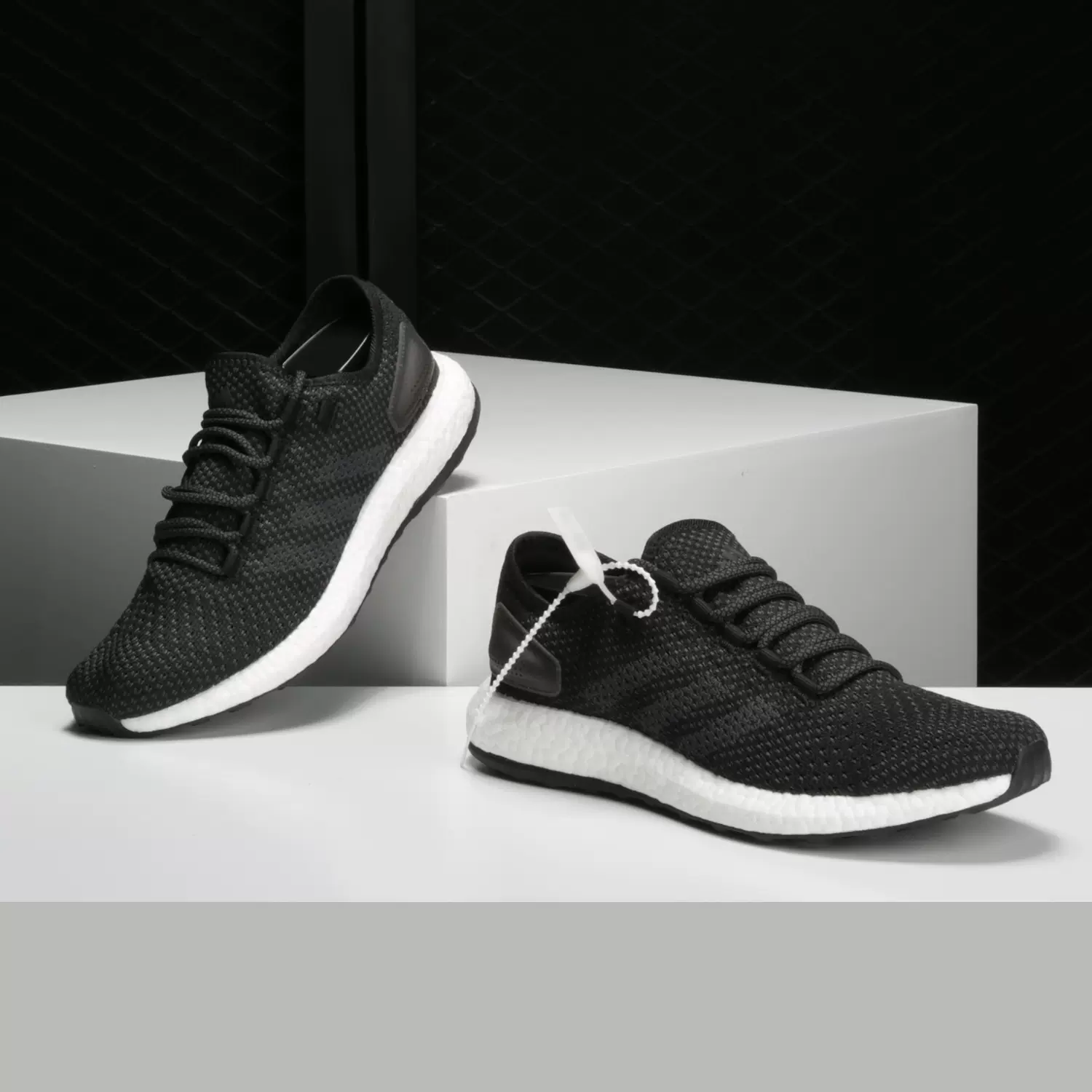 Adidas/阿迪达斯正品PureBOOST 中性跑步系列四季款跑步鞋CM8238-Taobao