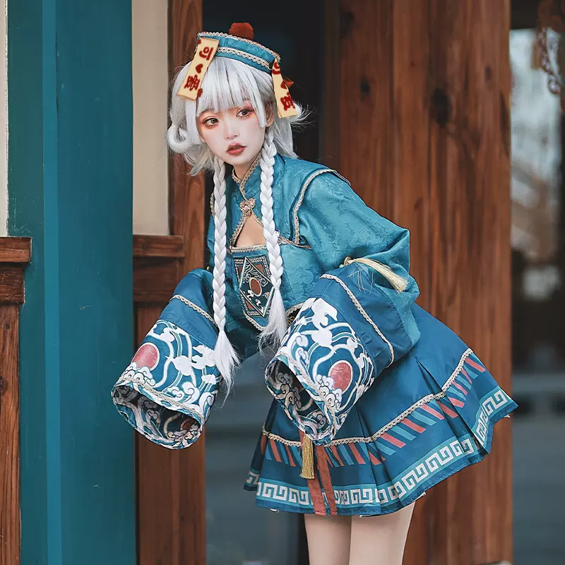 樱姬lolita原创设计小僵尸洛丽塔连衣裙正版JSK轻lo裙-Taobao