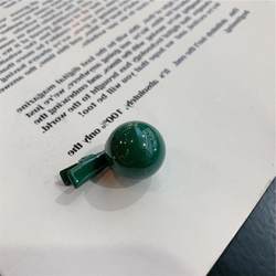 Cute Colorful Bead Hairpin Zakka Style Pearl Side Clip Decorative Hairpin Forest Style Side Clip Korean Hair Accessory