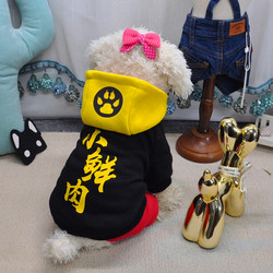 Freshly Made Pet Clothes for Autumn and Winter, Puppy Clothing, Teddy and Bichon Dog Clothes, Cat Clothes, Dog Clothes with Added Fleece for Warmth