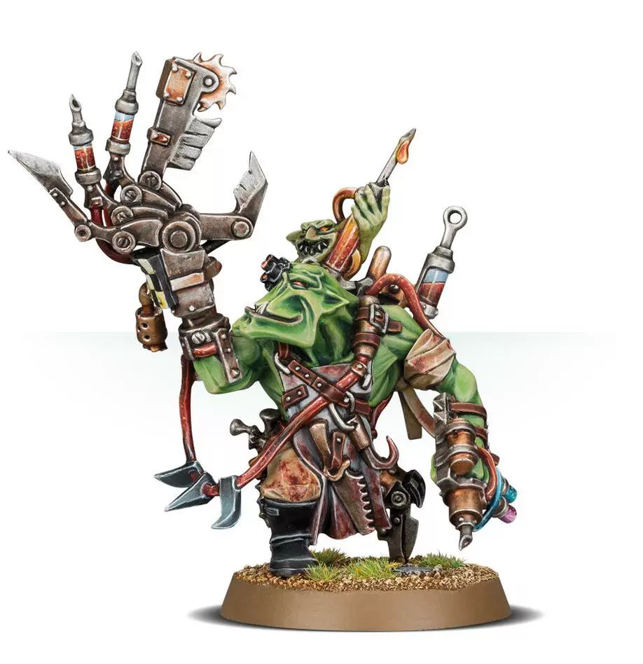 战锤40k 兽人 剧痛小子 ork painboy