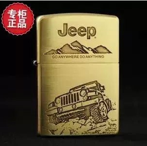 ZIPPO打火机专柜正品纯铜蚀刻jeep汽车jeep文化大吉普限量-Taobao