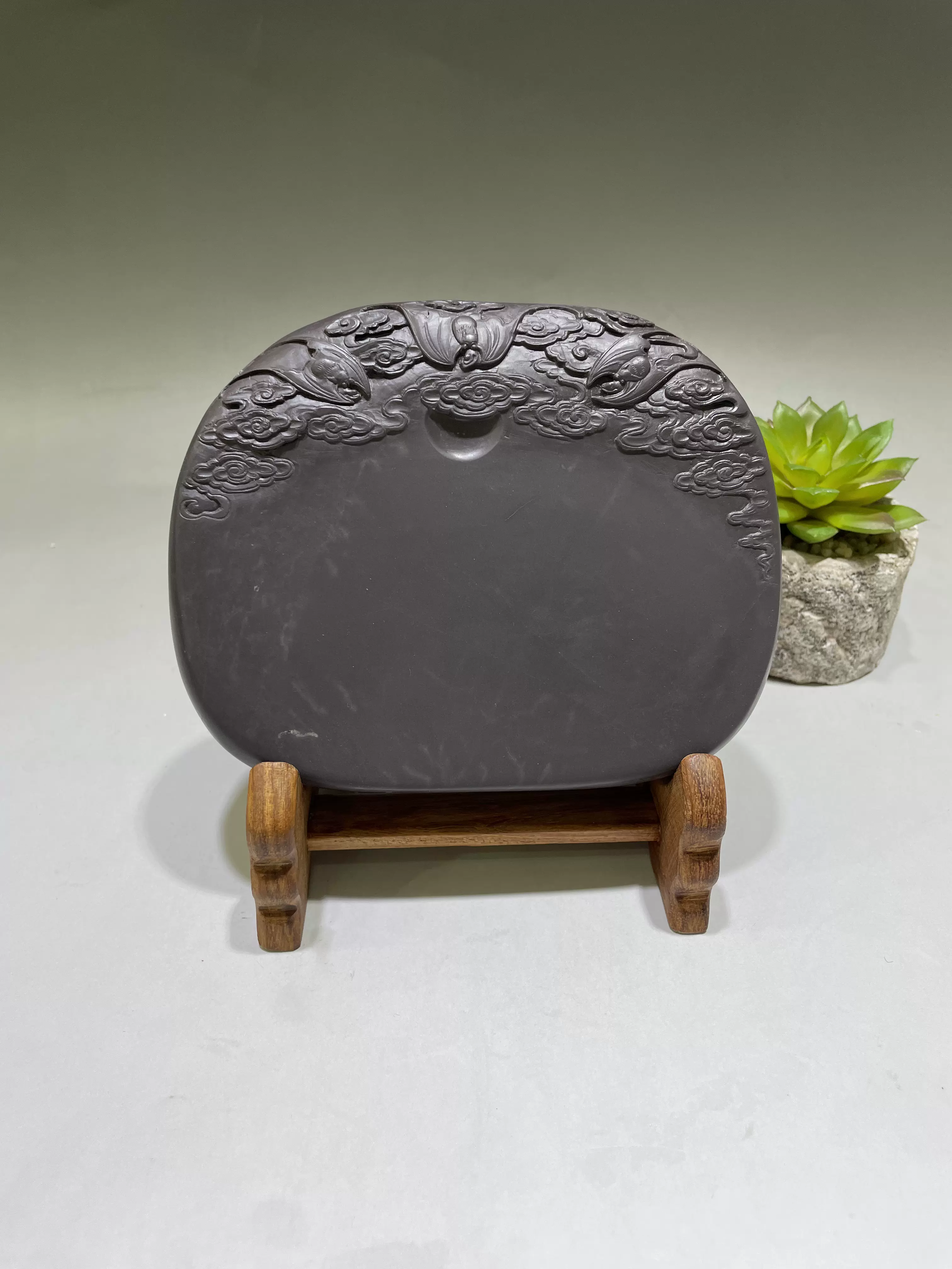 坑仔巌 極上端渓6インチ 坑仔巌端渓6インチ 現品限り坑