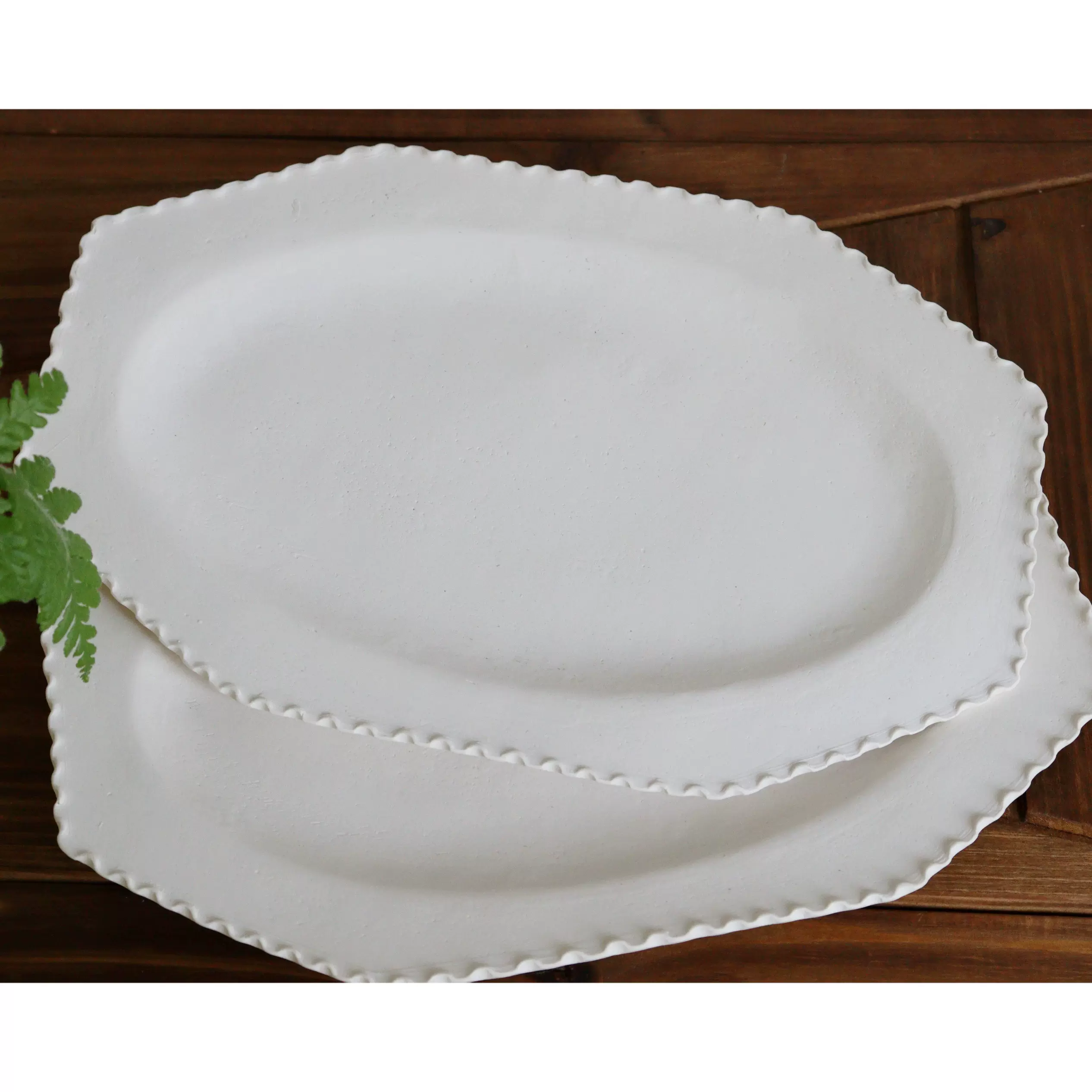 吉田次朗 さんのオーバル・八角皿2枚セット 吉田次朗 八角皿 吉田次朗 さんのオーバル・八角皿2枚セット 吉田次朗