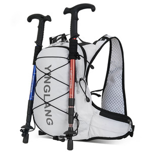 
Yinglang 15L Backpack Outdoor Cycling Bag Men's and Women's Lightweight Waterproof Hiking Sports Mountaineering Bag Marathon Off-Road Bag