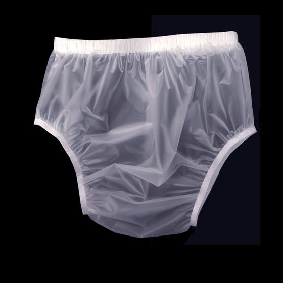 
Plastic transparent panties washable diapers elderly incontinence panties waterproof breathable incontinence diapers abdl