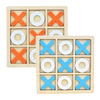 TIC-TAC-TOE 3피스 XO 체스 2인 전투 어린이 퍼즐 부모-자식 인터랙티브 논리 유치원 지역 코너 장난감-